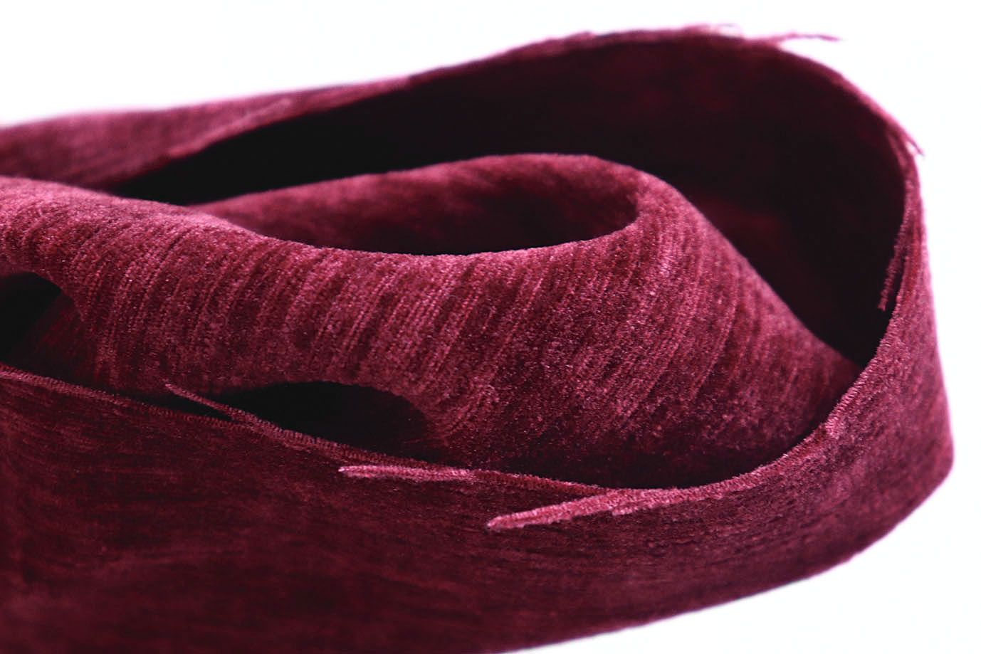 Трикотаж велюр меланж/красный 3989-PY/C#6