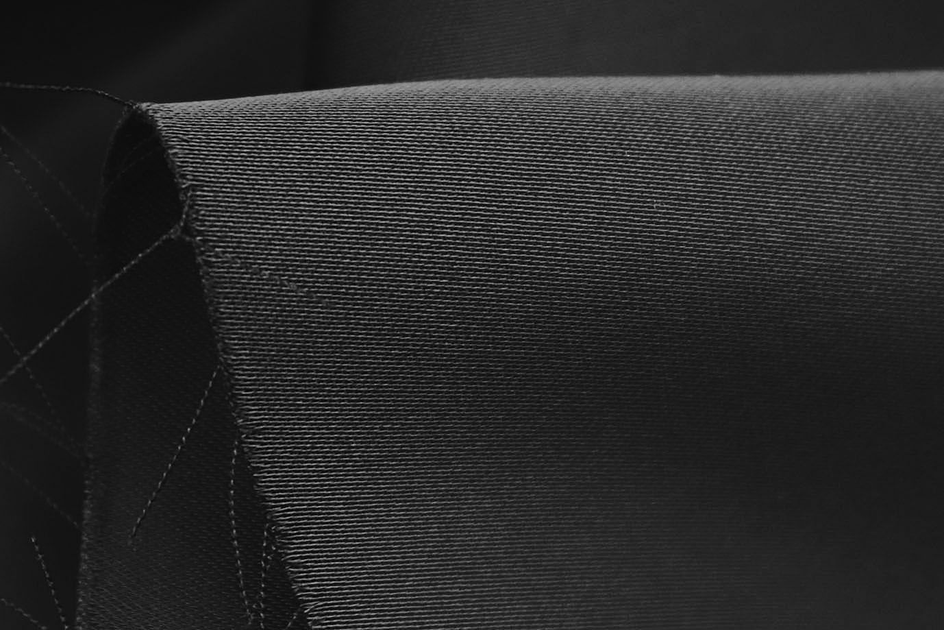 Шелк "Армани" двусторонний/черный 1468-PY/C#16