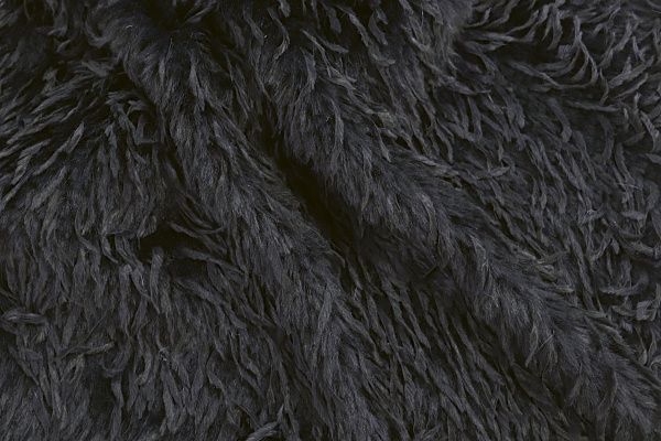 Искусственный мех "Страус"/черный AP4206/D#1398-23003/C#1