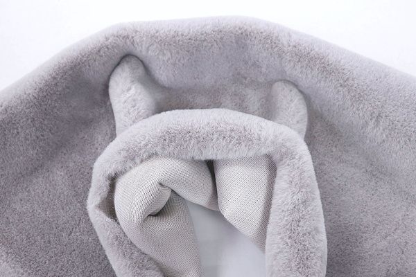 Искусственный мех "Кролик"/серо-сиреневый AP230226012/D#3062207/C#2203