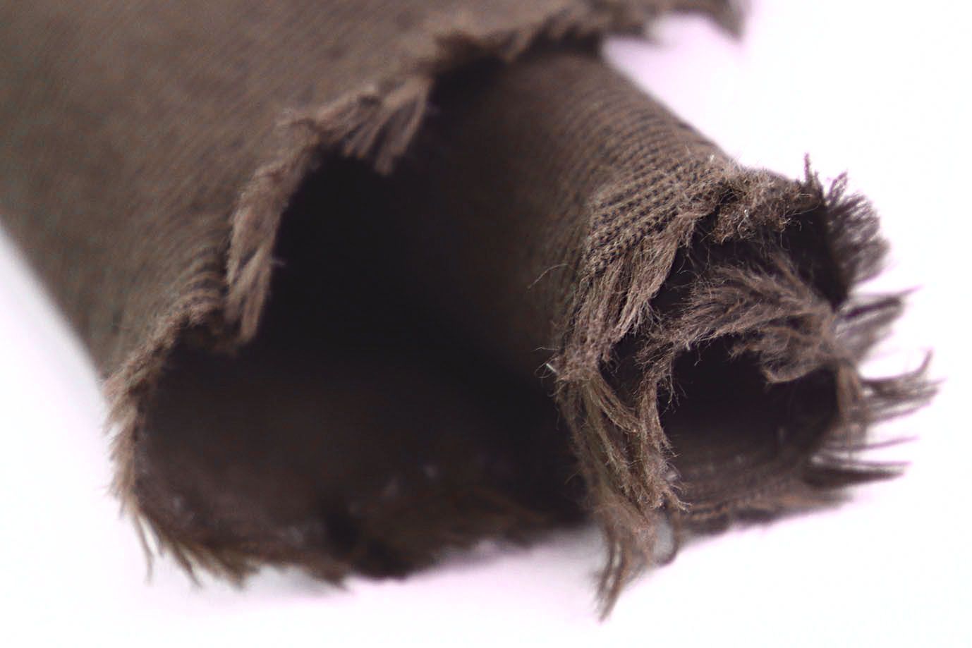 Трикотаж "Рибана"/темно-коричневый 0250/C#т.коричневый 19-0912TPX