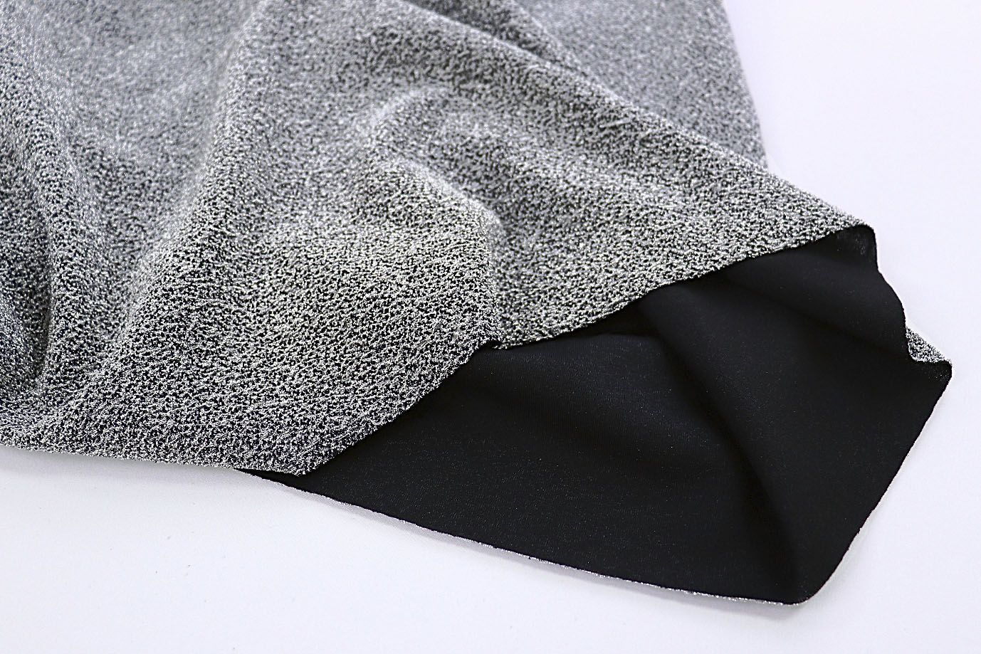 Трикотаж с люрексом/серебряный 1329-PY/C#4