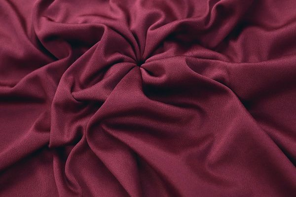 Подкладочная ткань Интерлок/бордовый 392-PG/C#5 (13945)