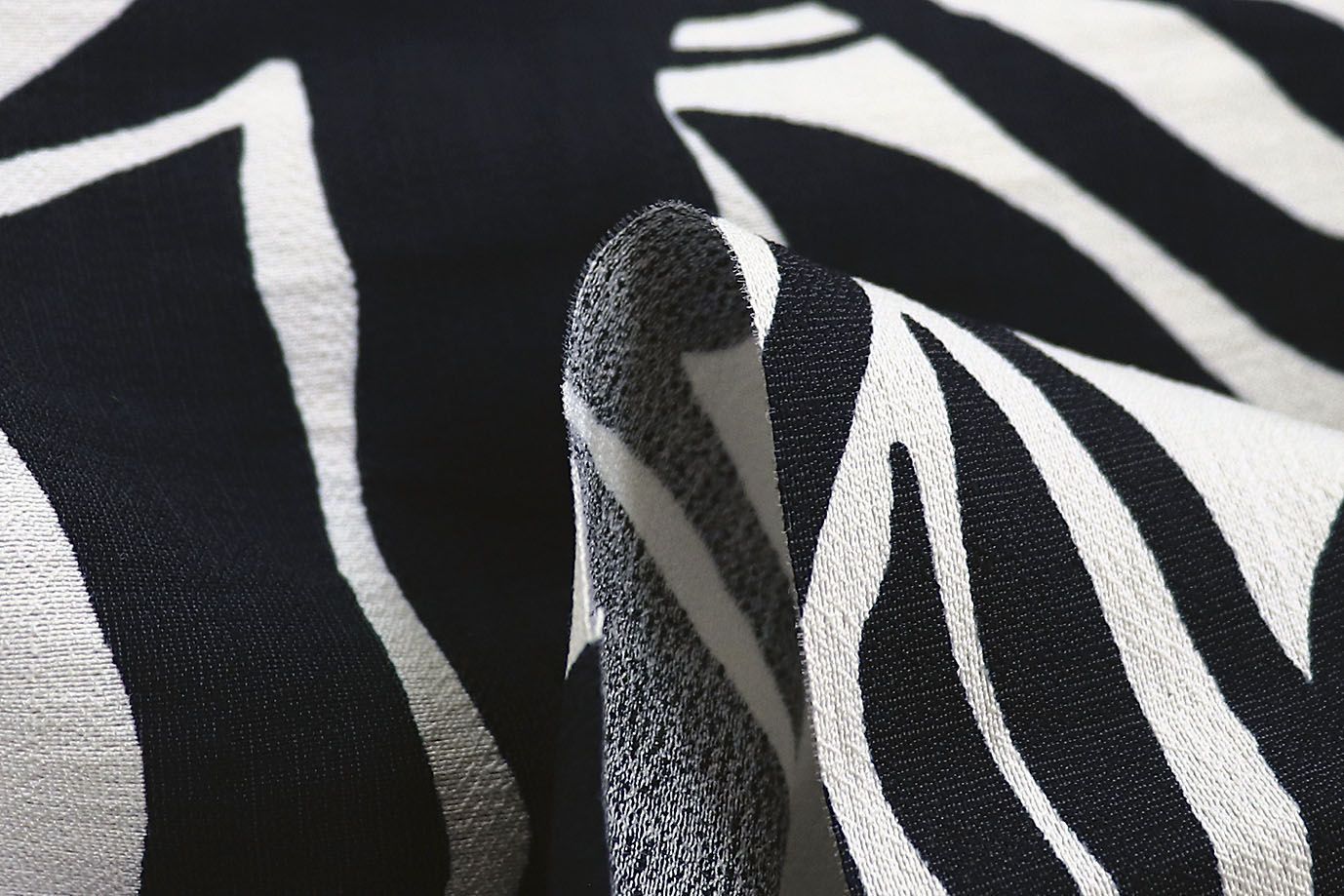 Лен БОХО принт/бело-черный 3815-PY/D#4/C#2