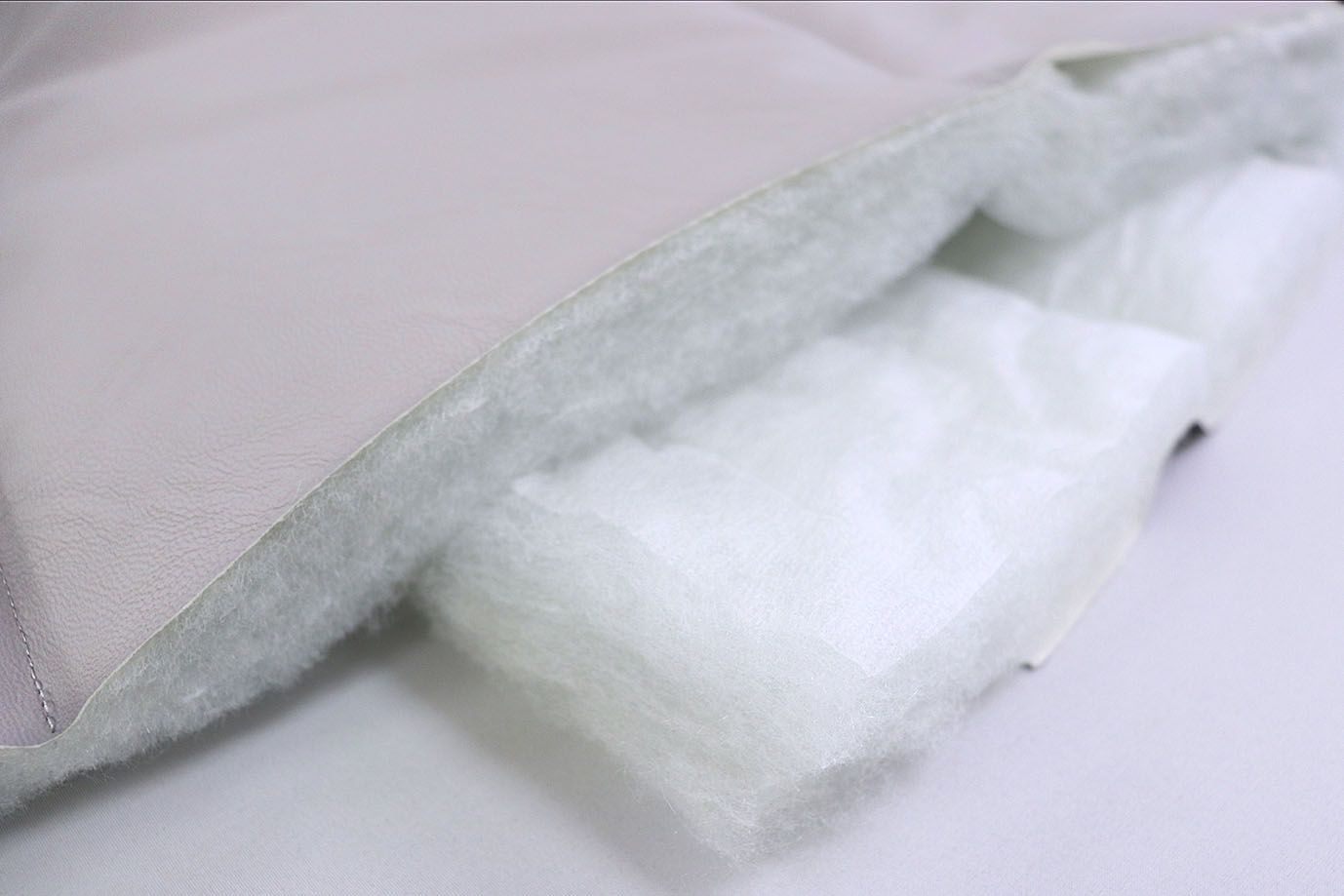 Ткань простеганная "Полоска"/бежевый 3721/2+CC300