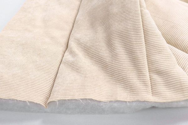 Ткань простеганная "Полоска"/бежевый P51 3734/1+CC300