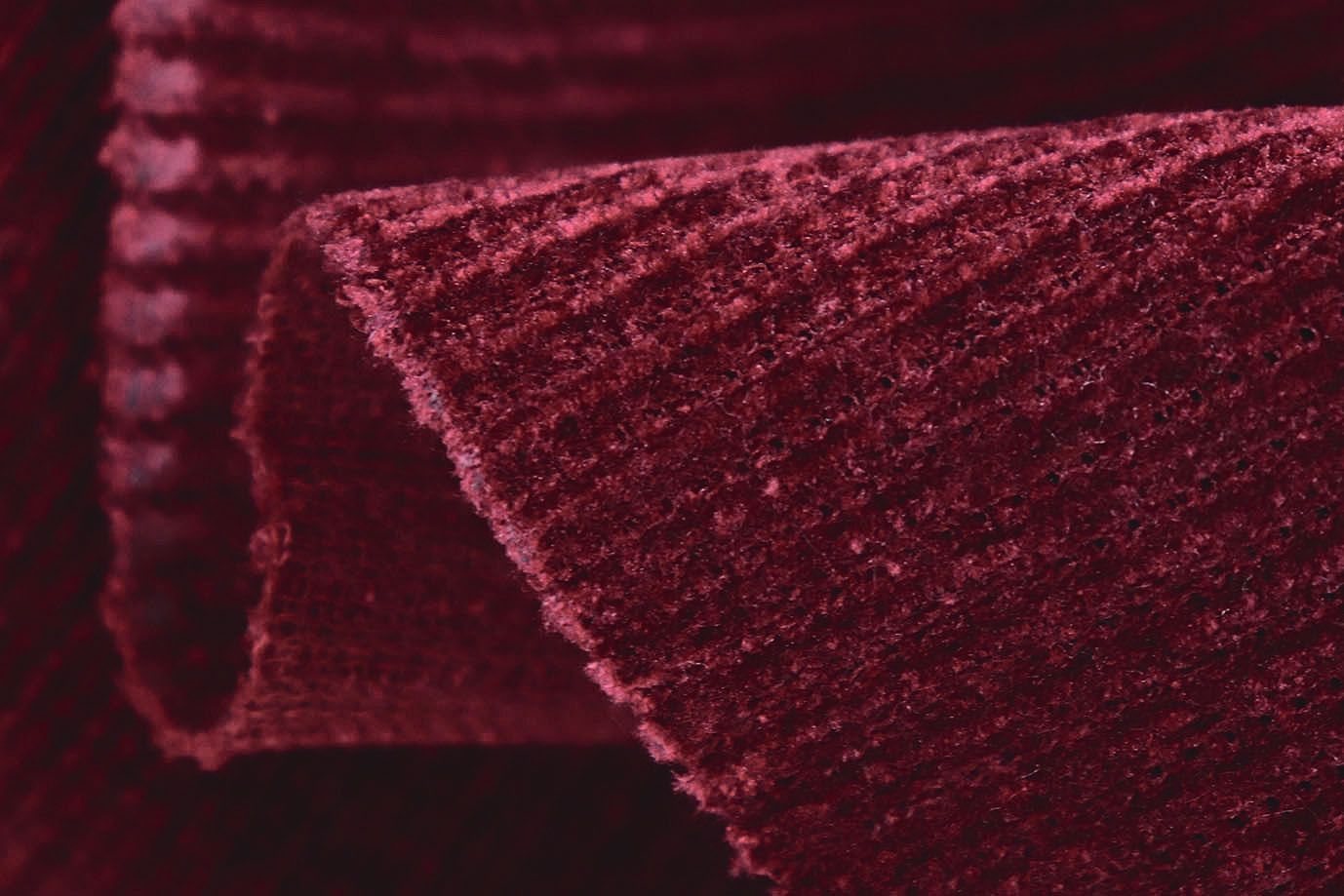 Трикотаж вельвет/красный 12122/D#1/C#8