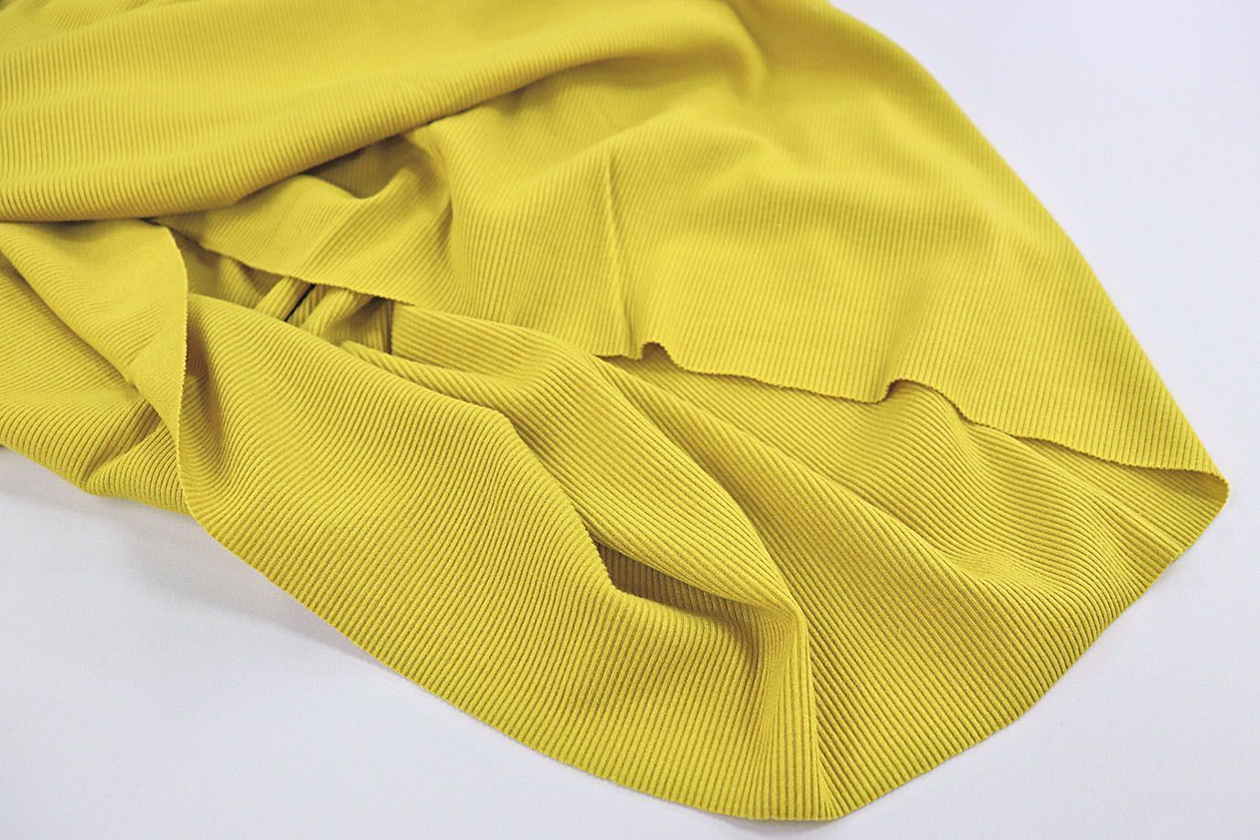 Трикотаж "Рибана"/желтый 3512-PY/C#14