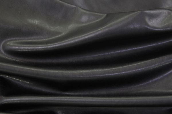 Кожа на флисе стрейч/черный 3305-PY/C#2