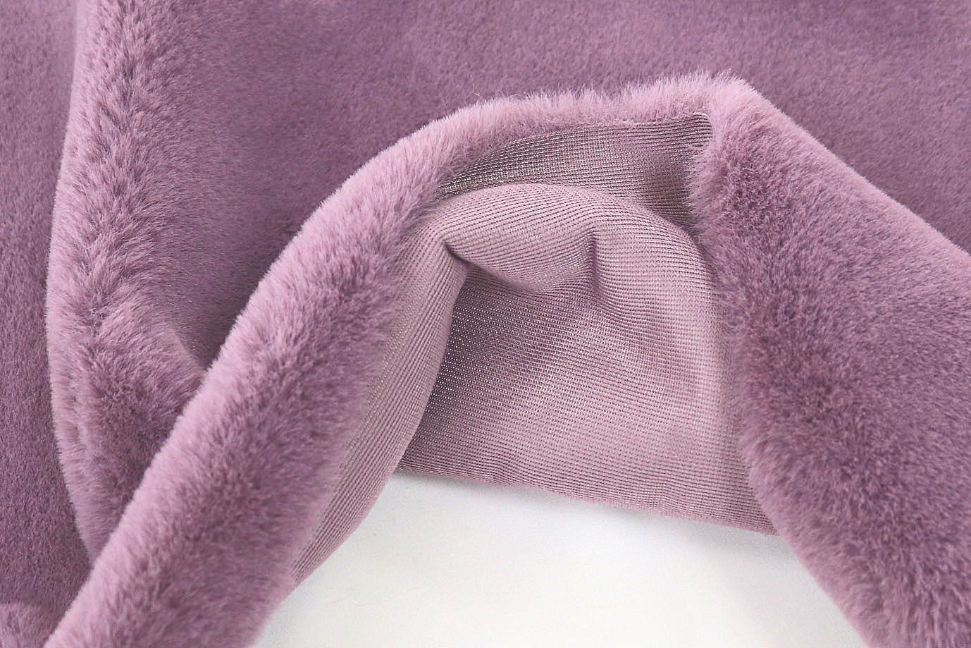 Искусственный мех "Кролик"/светло-фиолетовый AP220530031/D#3062207/C#2222