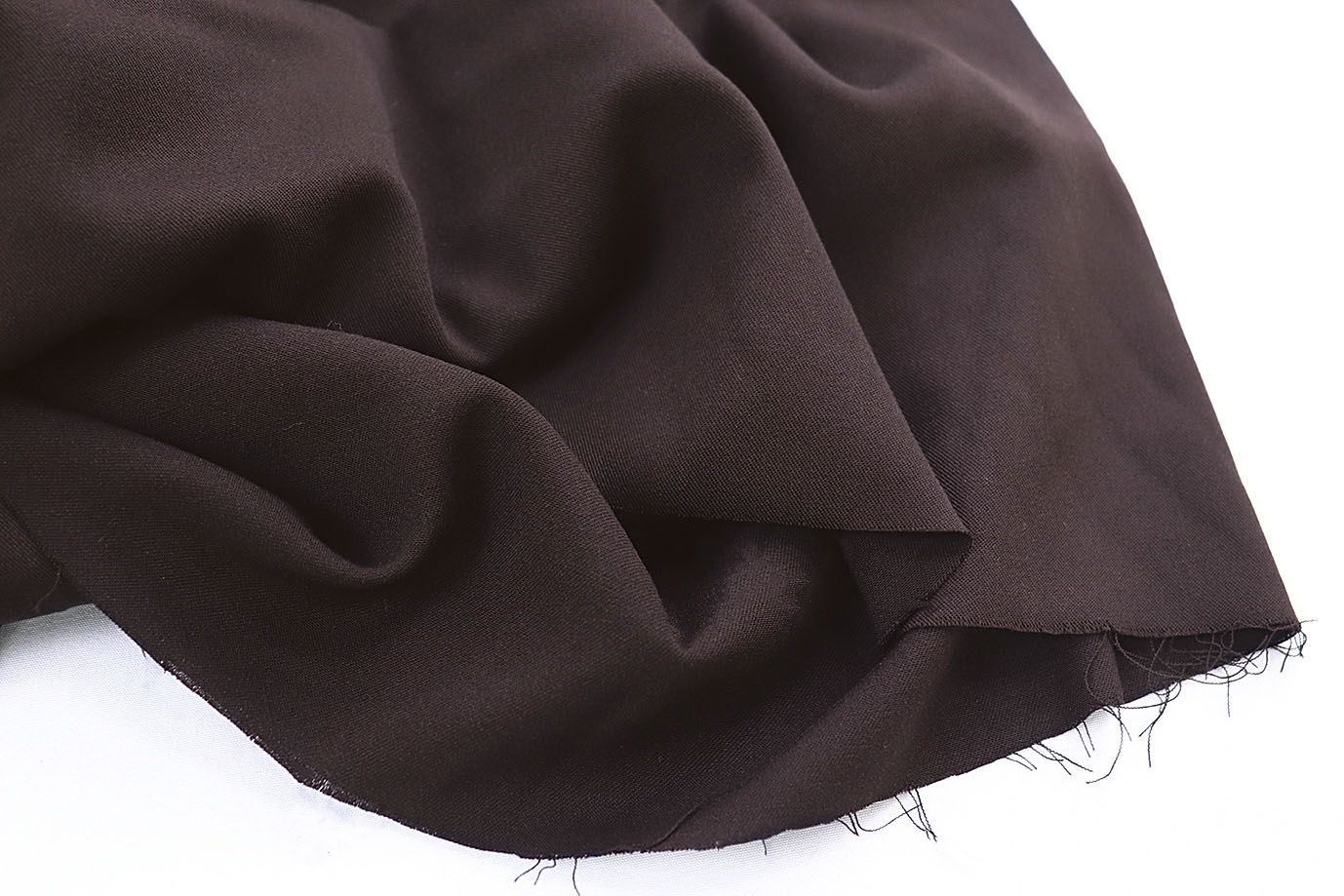 Штапель твил стрейч/коричневый 4271-PY/C#2