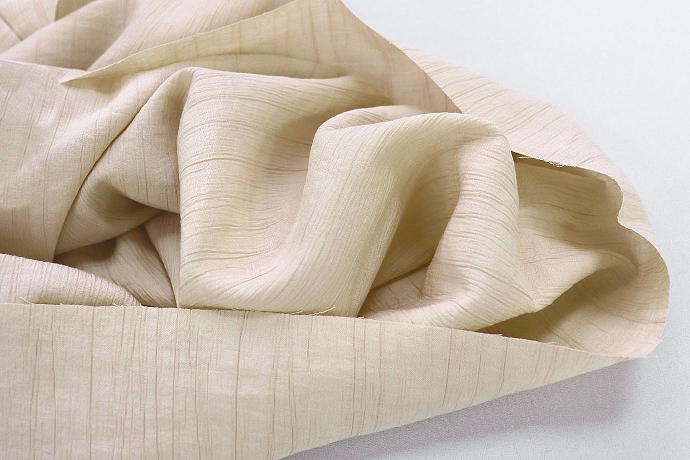 Блузочная ткань креш/бежевый 3835-PY/C#13