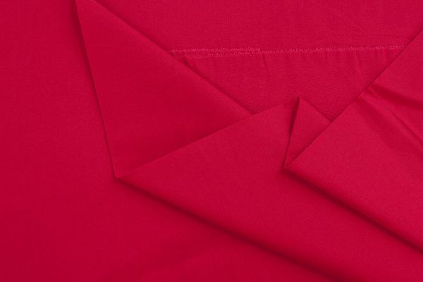 Хлопок "Поплин" стрейч/алый 3715-PY/C#9