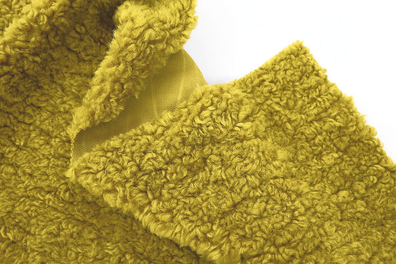 Искусственный мех "Барашек"/желтый AP230226010/D#1003-2212-6L/C#13