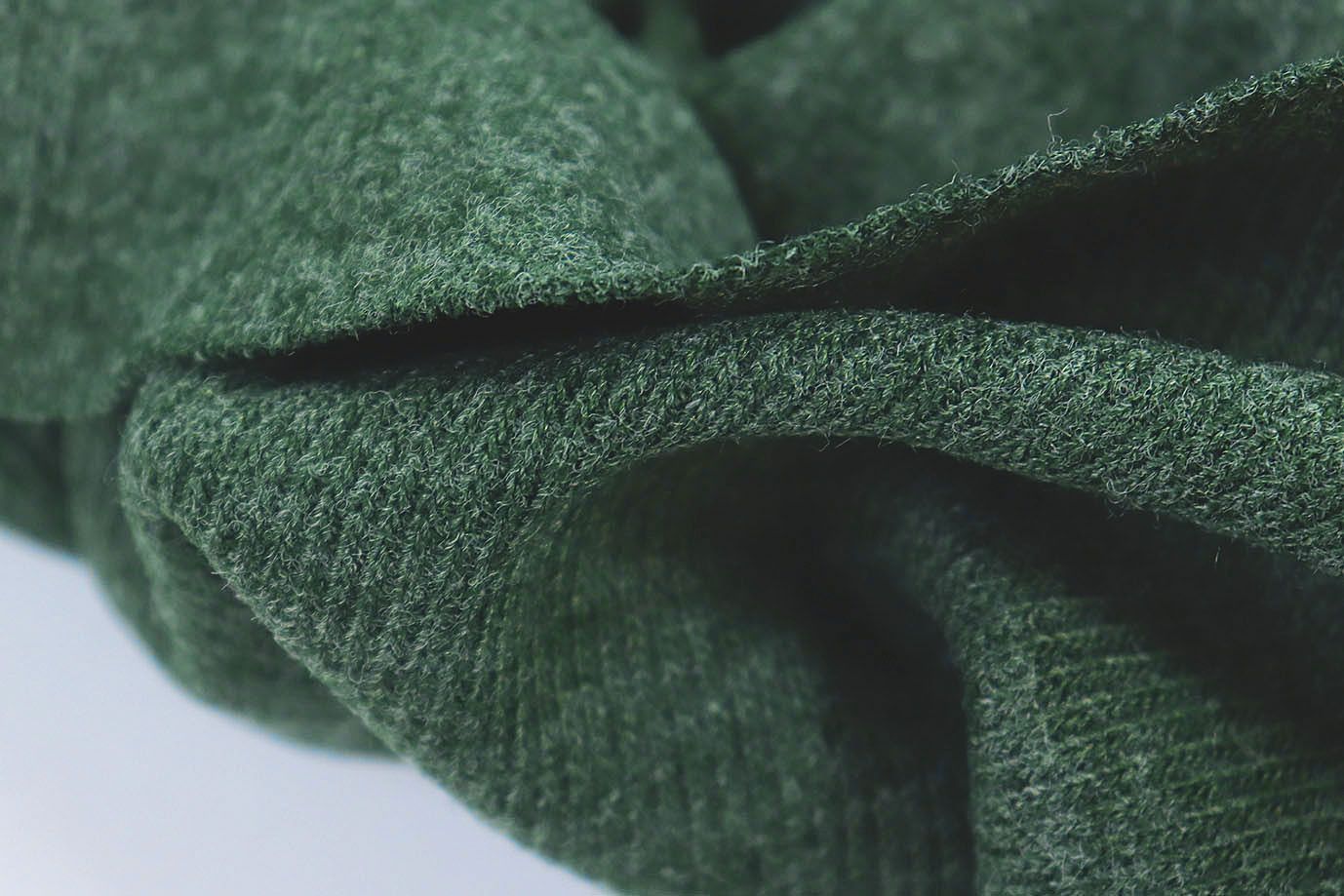 Трикотаж "Рибана"/темно-зеленый 3028A-21-PY/C#10