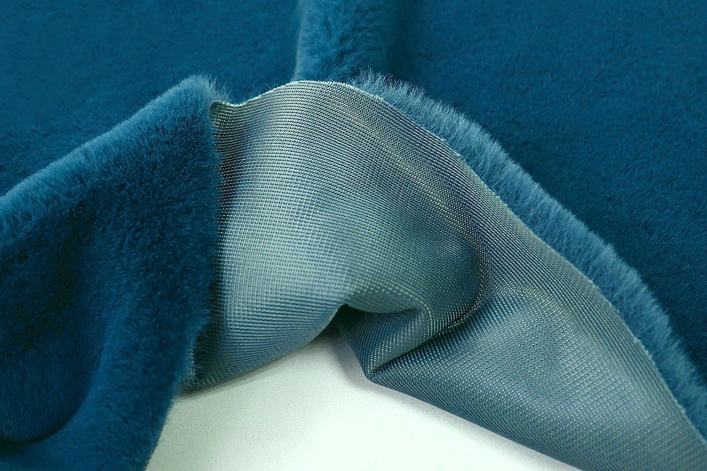 Искусственный мех "Кролик"/темно-бирюзовый AP220217017/D#3062207/C#18