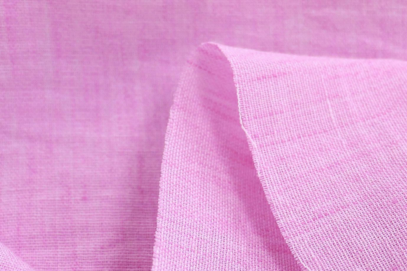 Лен меланж/розовый 3886-PY/C#15