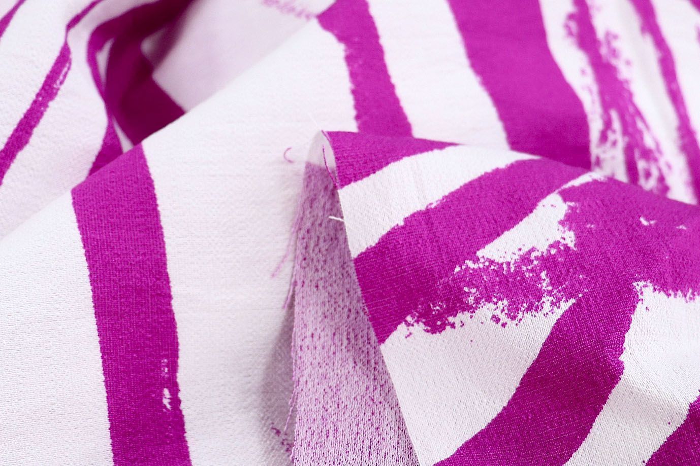 Лен БОХО принт/малиново-белый 3786-PY/D#1/C#3