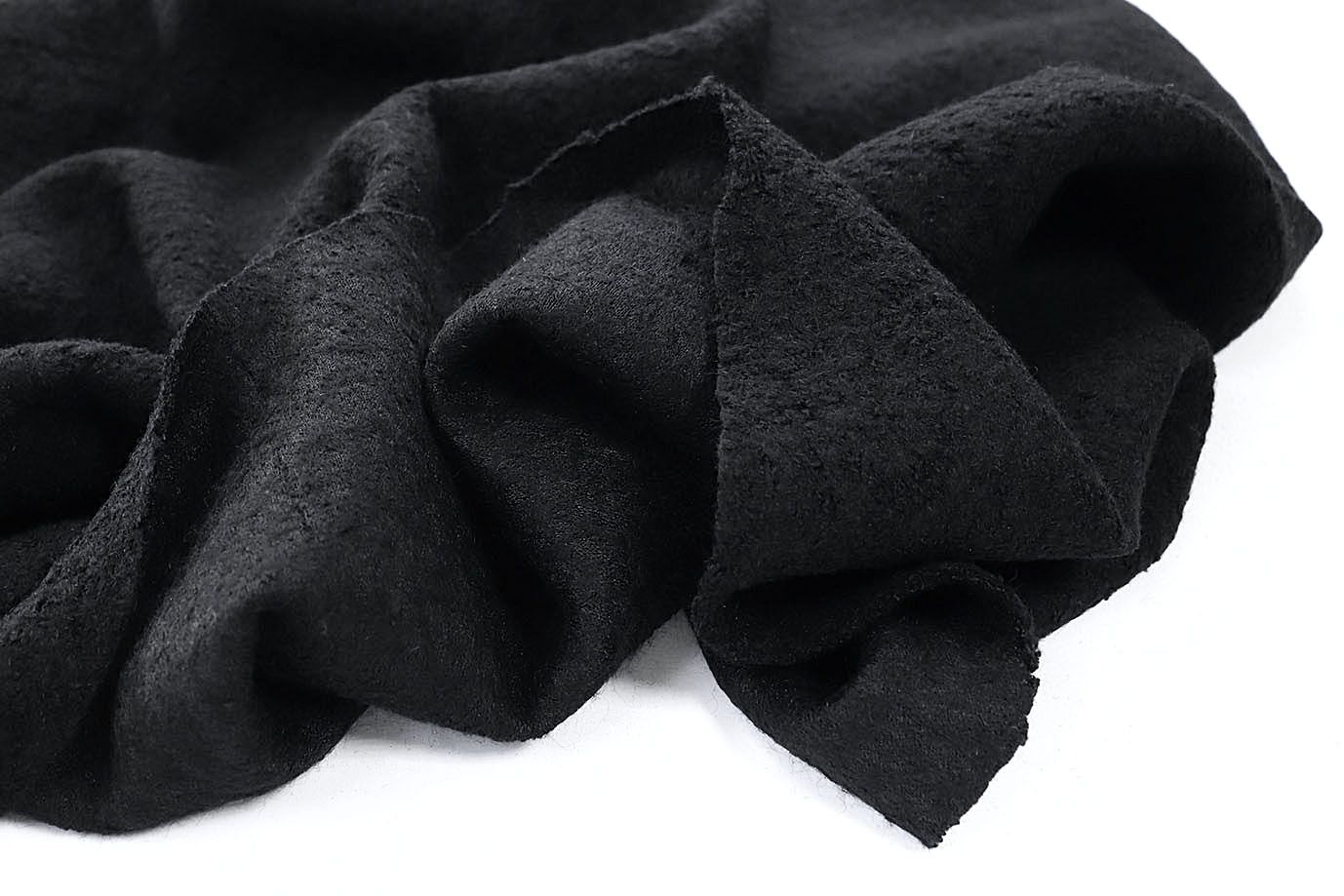 Шерсть пальтовая/черный VT230314032/D#113-1989/C#Black