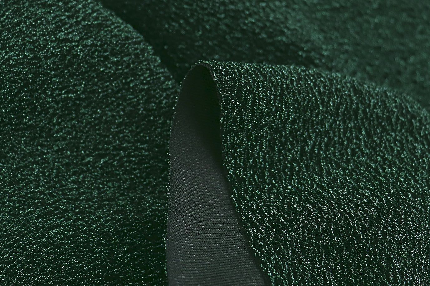 Трикотаж с люрексом на интерлоке/темно-зеленый 1391-PY/C#2