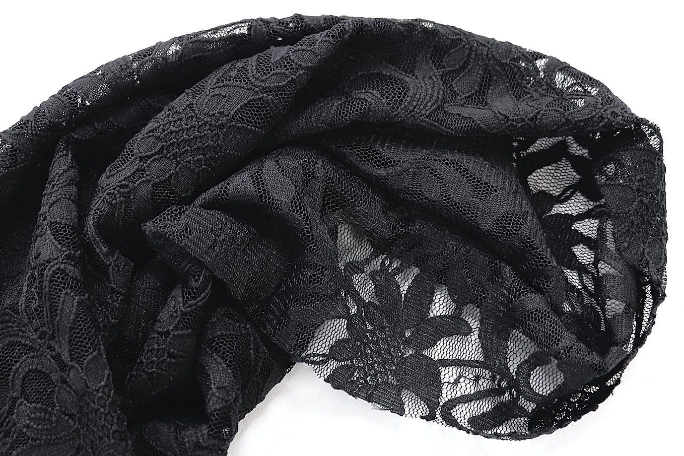 Гипюр набивной/черный 9804/D#799/C#1