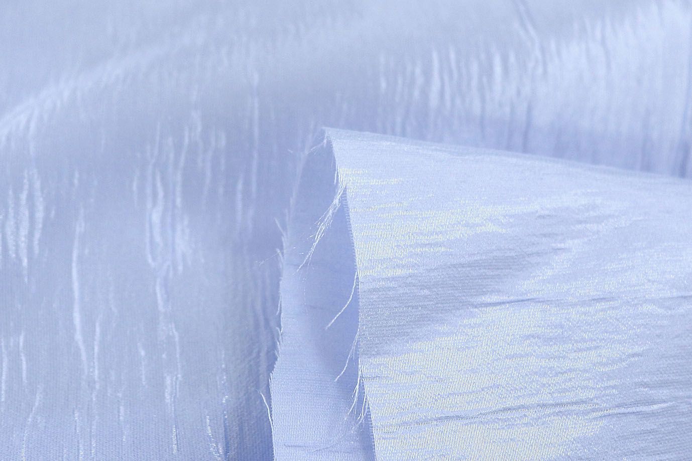 Органза TENCEL креш/голубой 3795-PY/C#19