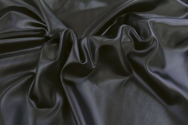 Сатин двусторонний/черный 3820-PY/C#Black