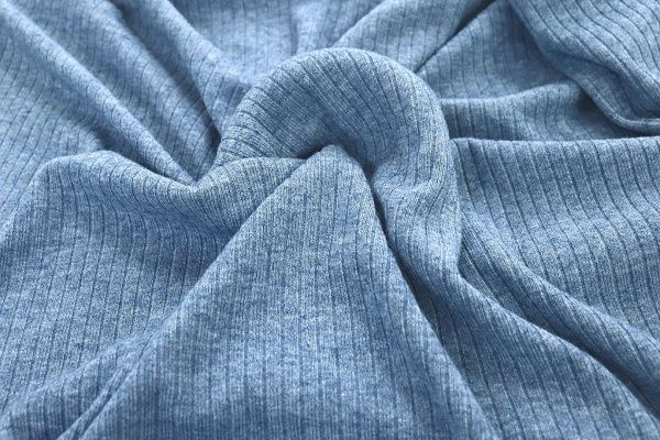 Трикотаж "Лапша"/светло-синий 3137/C#8