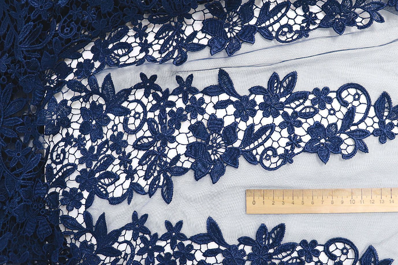 Ажур/темно-синий 2038/C#5