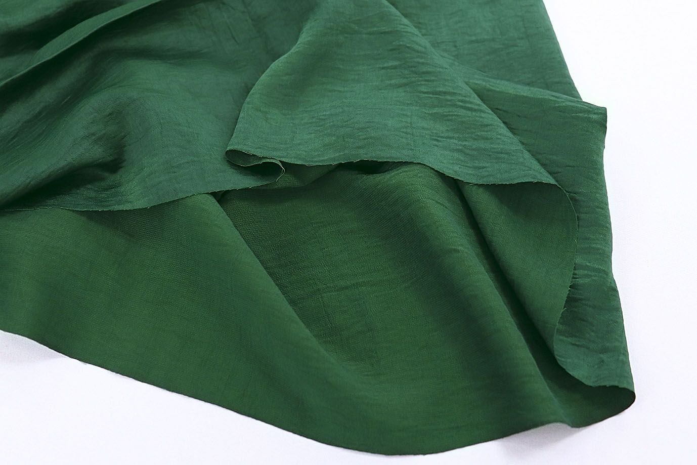 Шелк креш/темно-зеленый 3819-PY/C#13