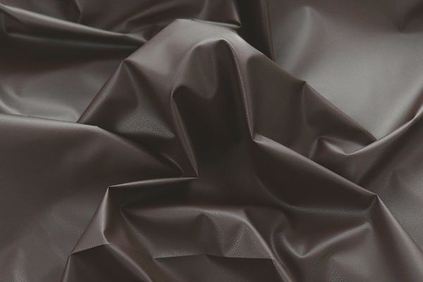 Плащевая ткань под кожу/темно-коричневый VT-11015-26/C#6 (12562)