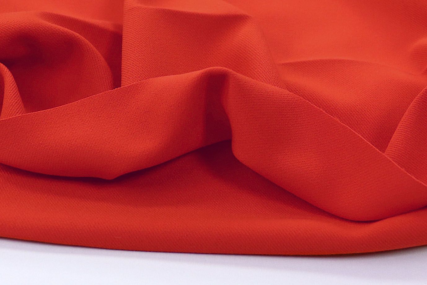 Костюмная ткань "Мартини" диагональ/алый 3427-PY/C#8