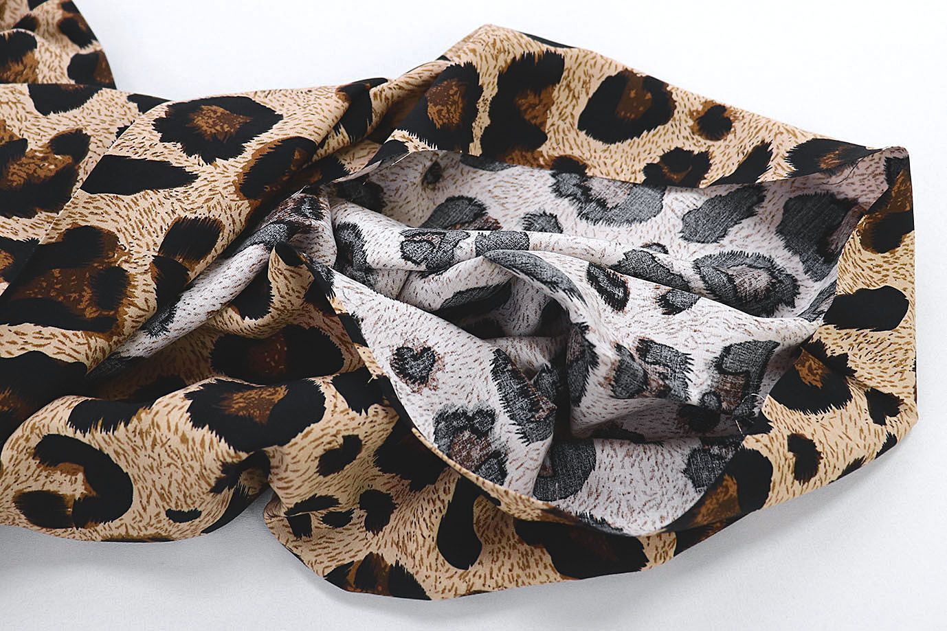 Штапель принт/черно-коричневый на бежевом 3861-PY/D#5/C#1