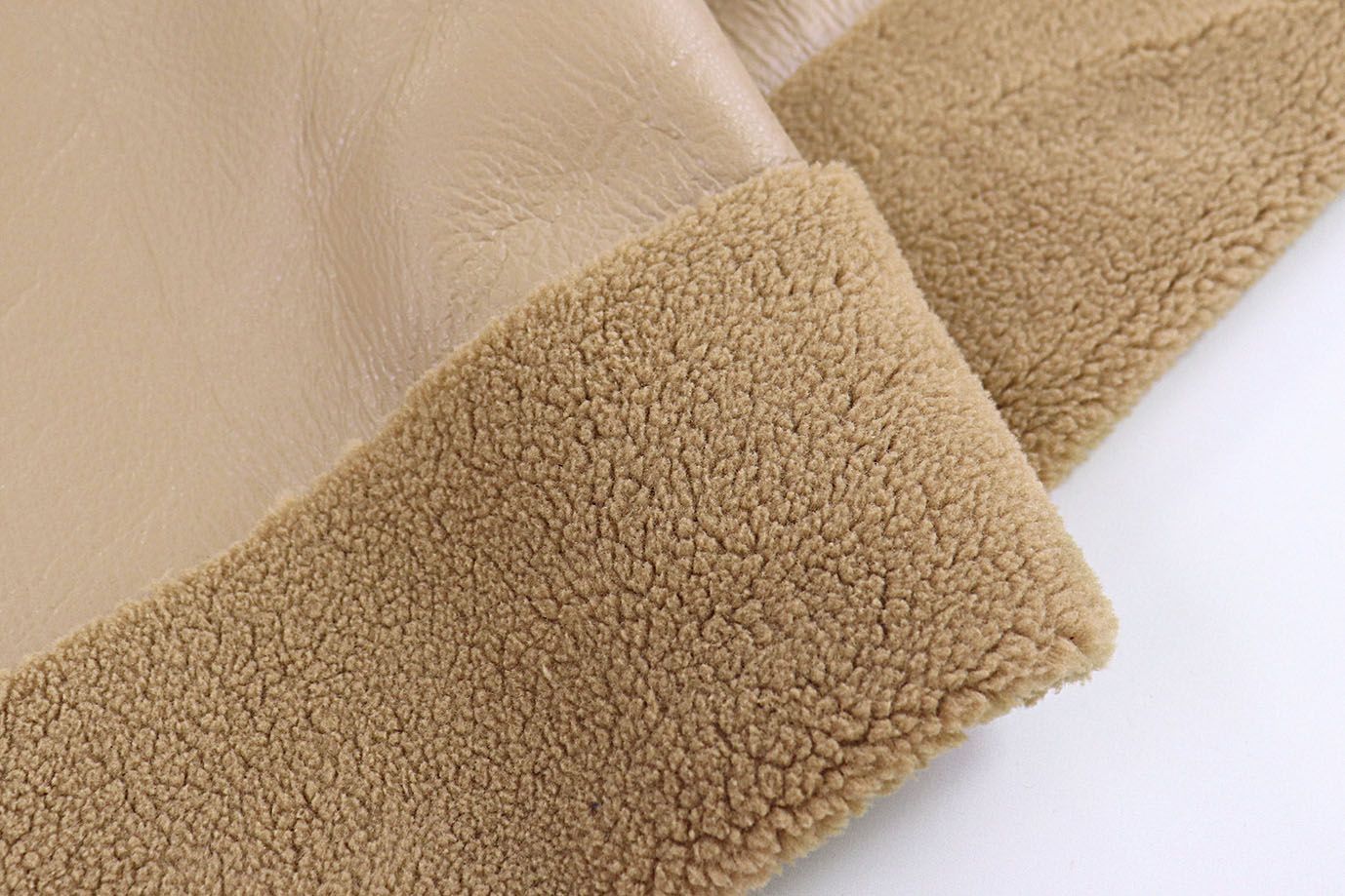 Дубляж мех "Кёрли"/светло-коричневый 3554Z-PY/C#2