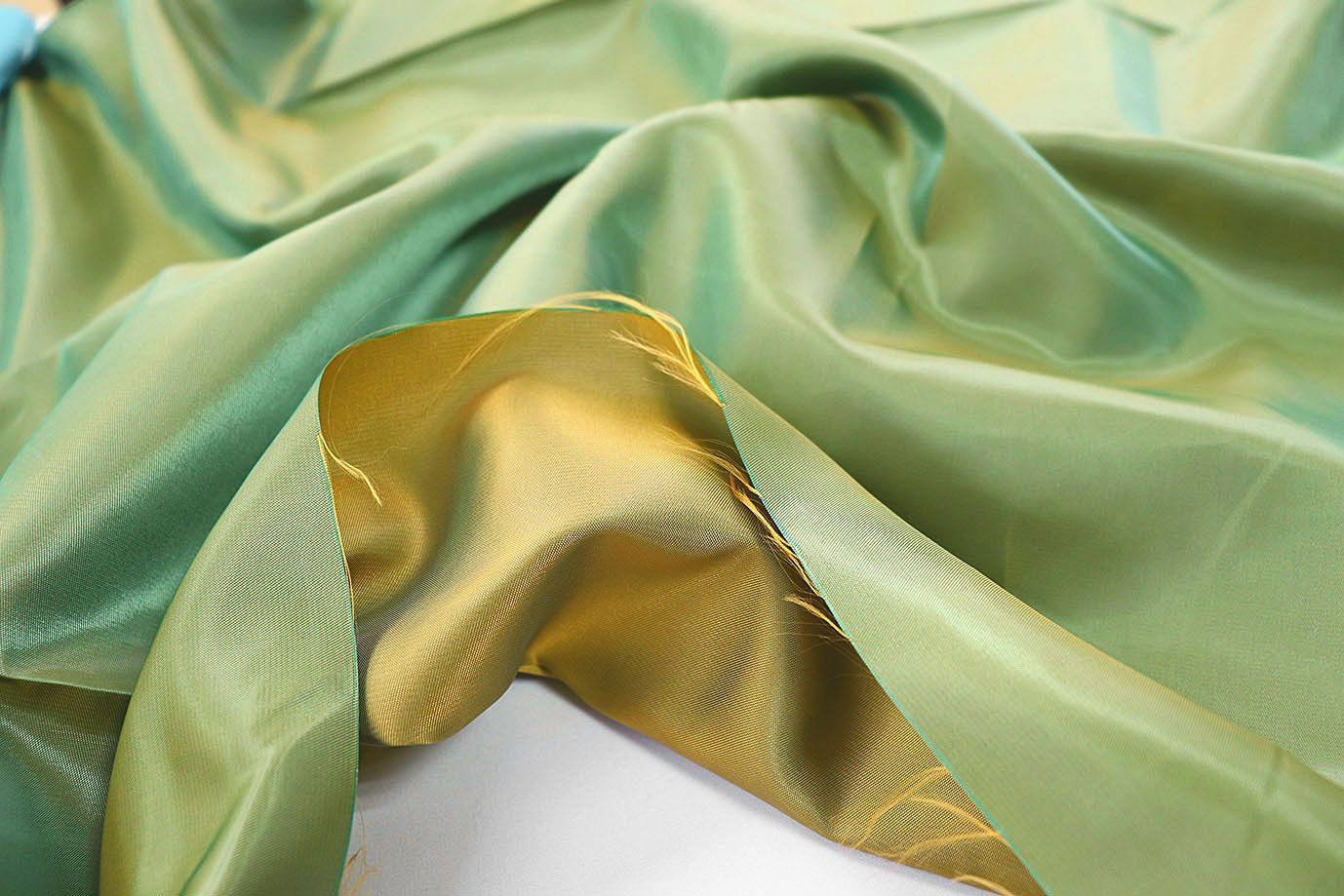 Подкладочная ткань/светло-зеленый 1321-PY/C#28