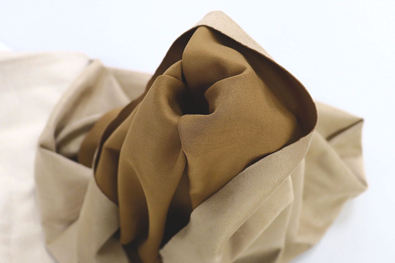 Замша на дайвинге/бежевый 822-PG/C#3