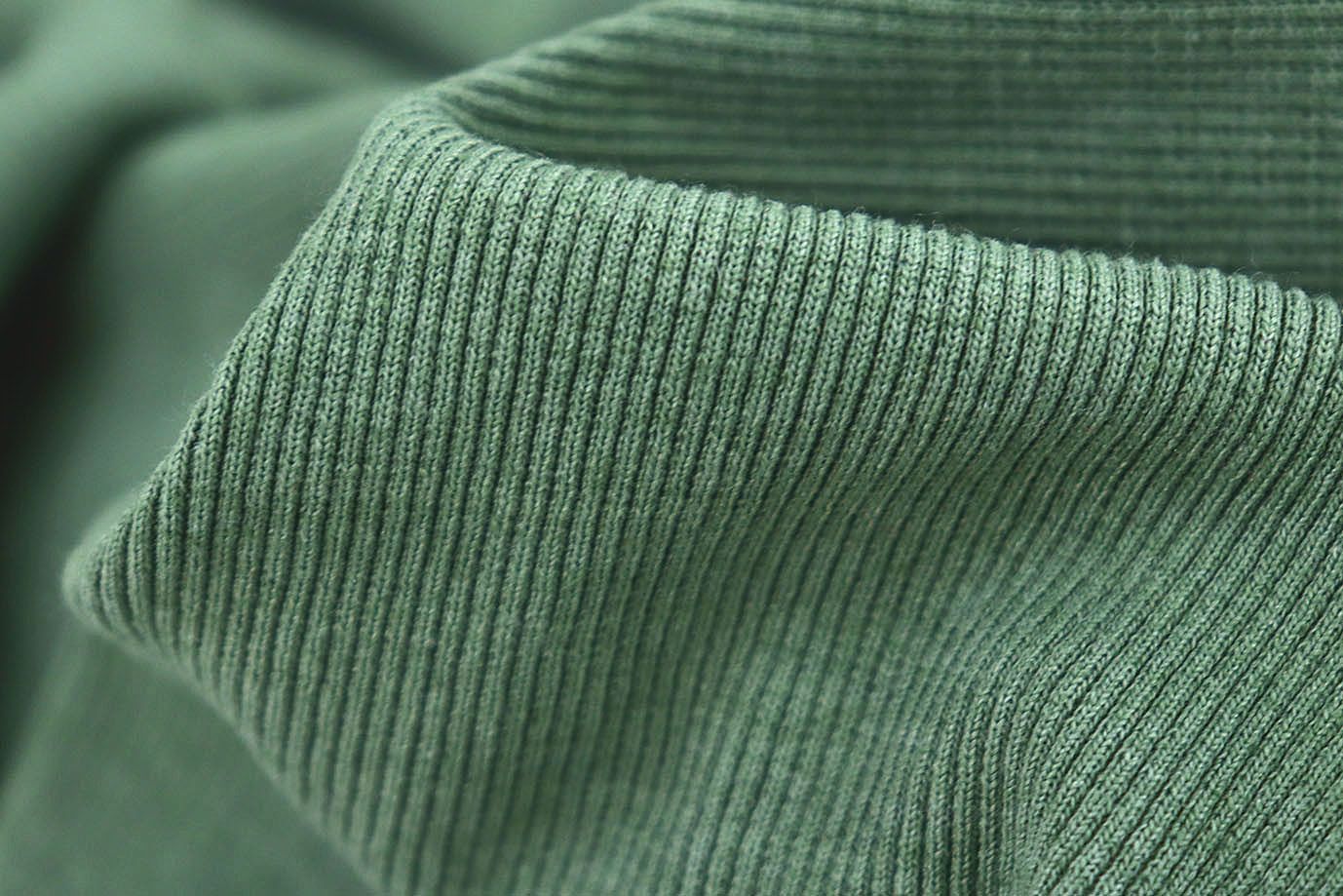 Трикотаж "Рибана"/зеленый AMA-P-22/C#22