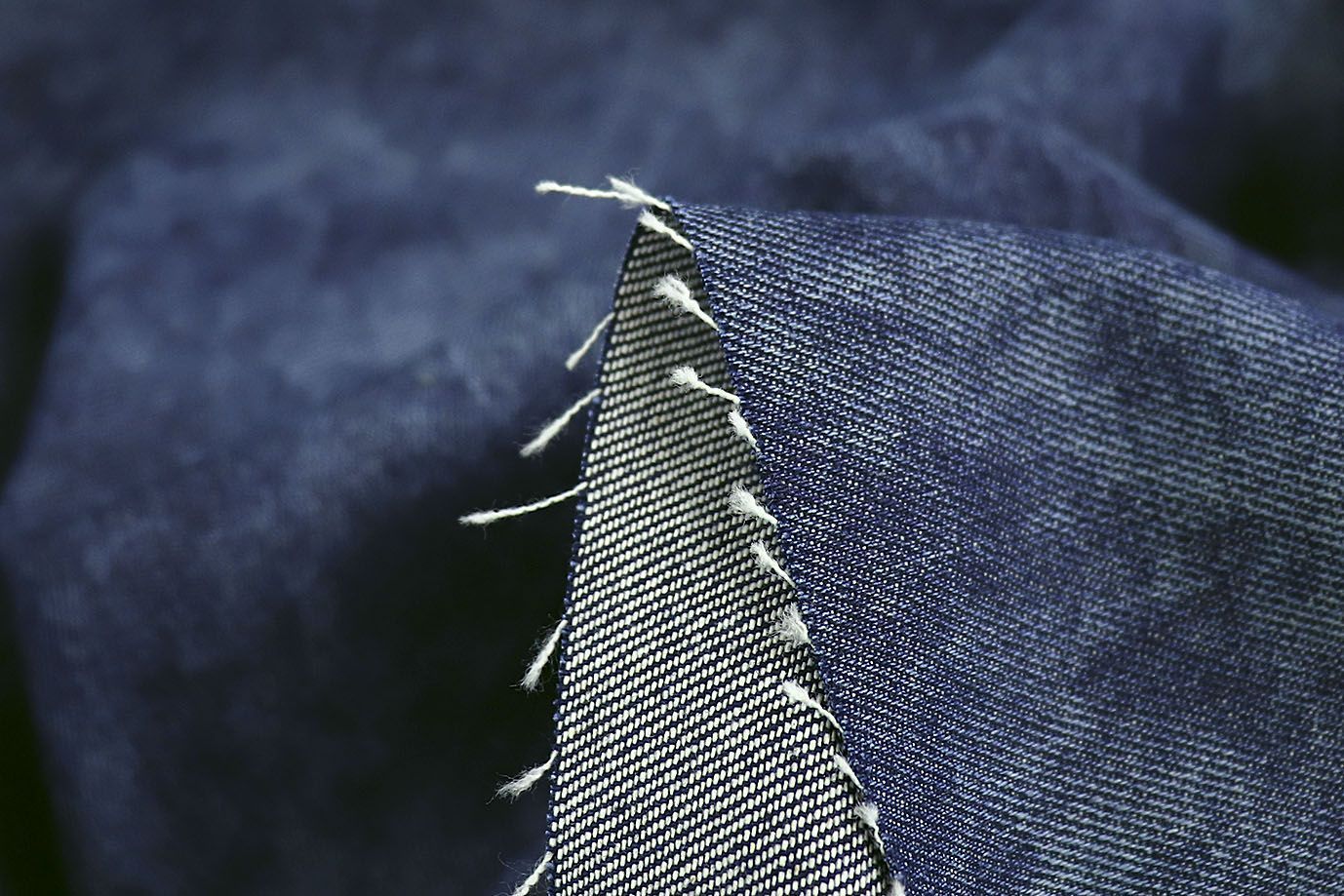 Джинс вареный/черно-синий VT-11872/C#4