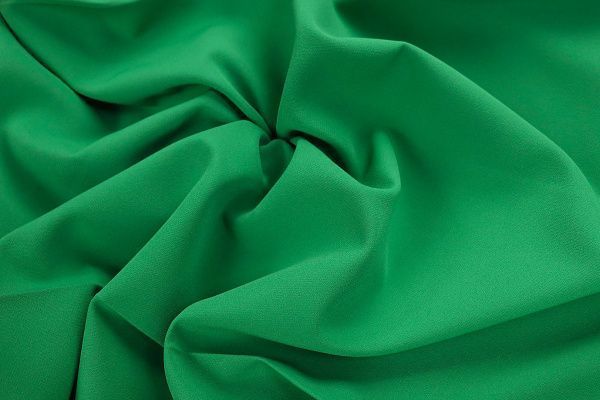 Костюмная ткань "Барби" стрейч/ярко-зеленый 3143-PY/C#40 (10872) (EU4217)