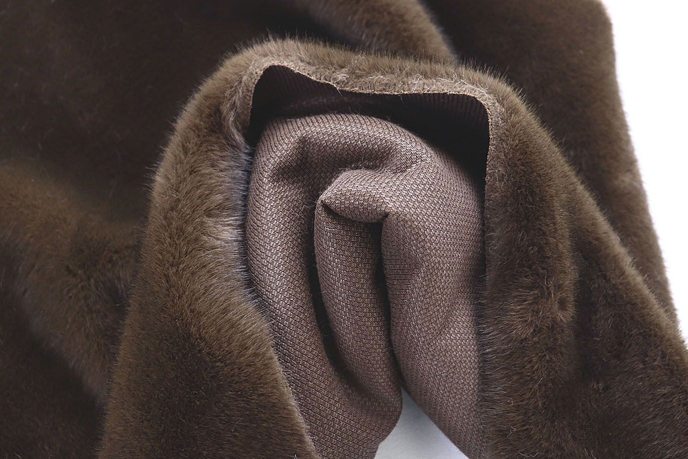 Искусственный мех "Норка"/коричневый AP5103035/D#1207-YLD/C#Coffee