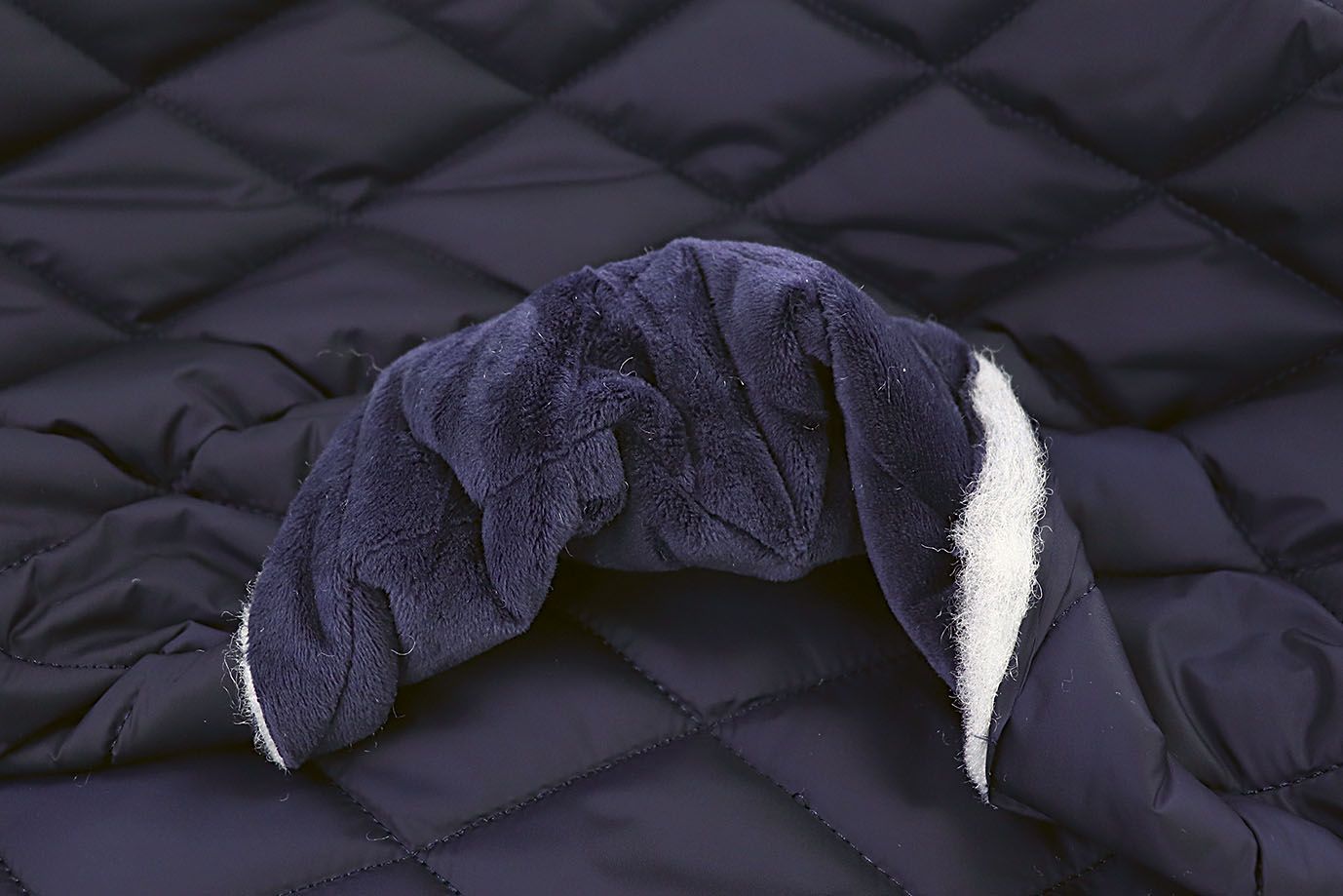 Ткань простеганная "Ромб"/темно-синий +CC150 1016117/D#R10-7/C#762+30600070/C#28