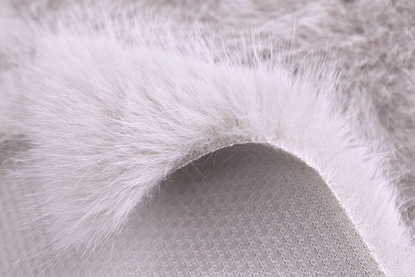 Искусственный мех "Песец" длинноворсовый/сиреневый AP5091601/D#289-220070-85/C#E556