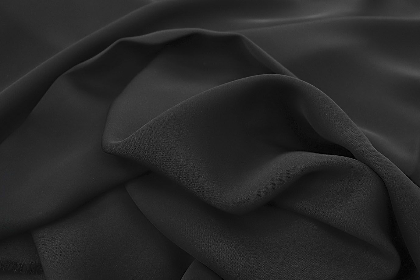 Абайный шелк "Nida"/черный 3350-PY/C#1