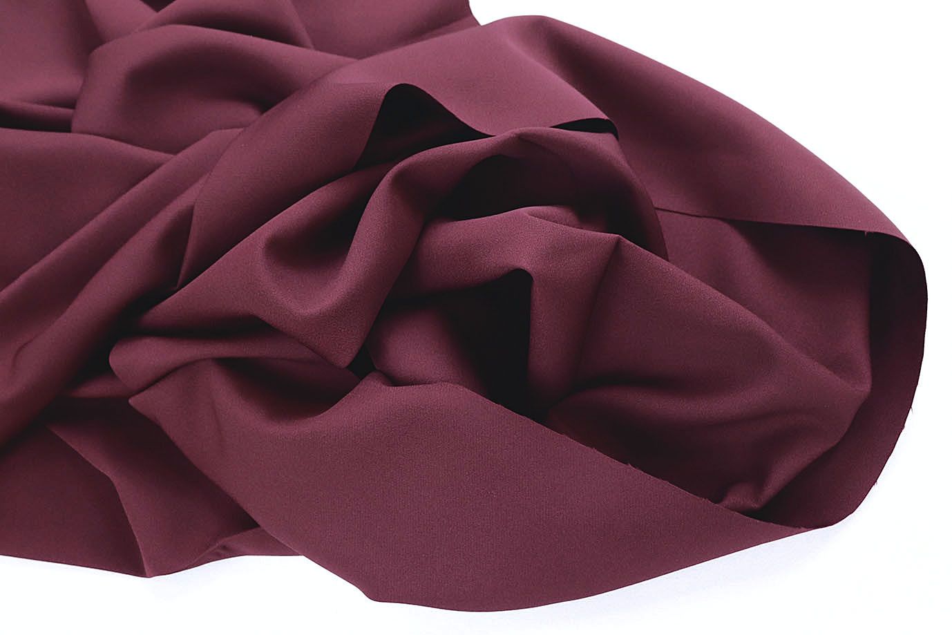 Костюмная ткань "Барби" стрейч/бордовый 4186-PY/C#4