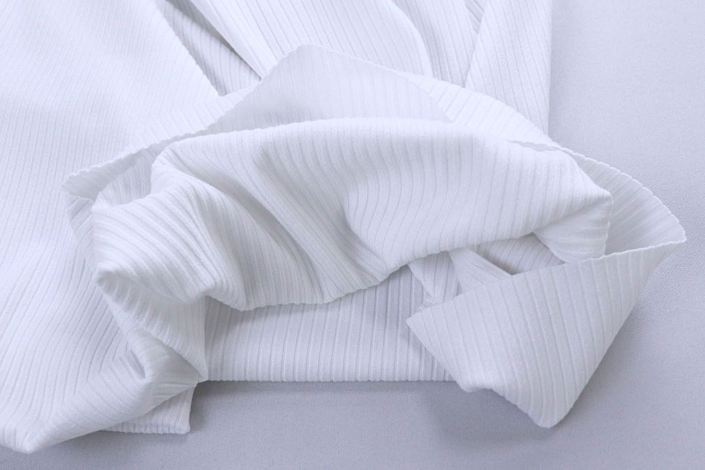 Трикотаж "Рибана"/белый 4041-PY/C#1