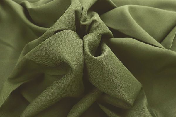 Костюмная ткань "Габардин"/оливковый SSR-893/C#4