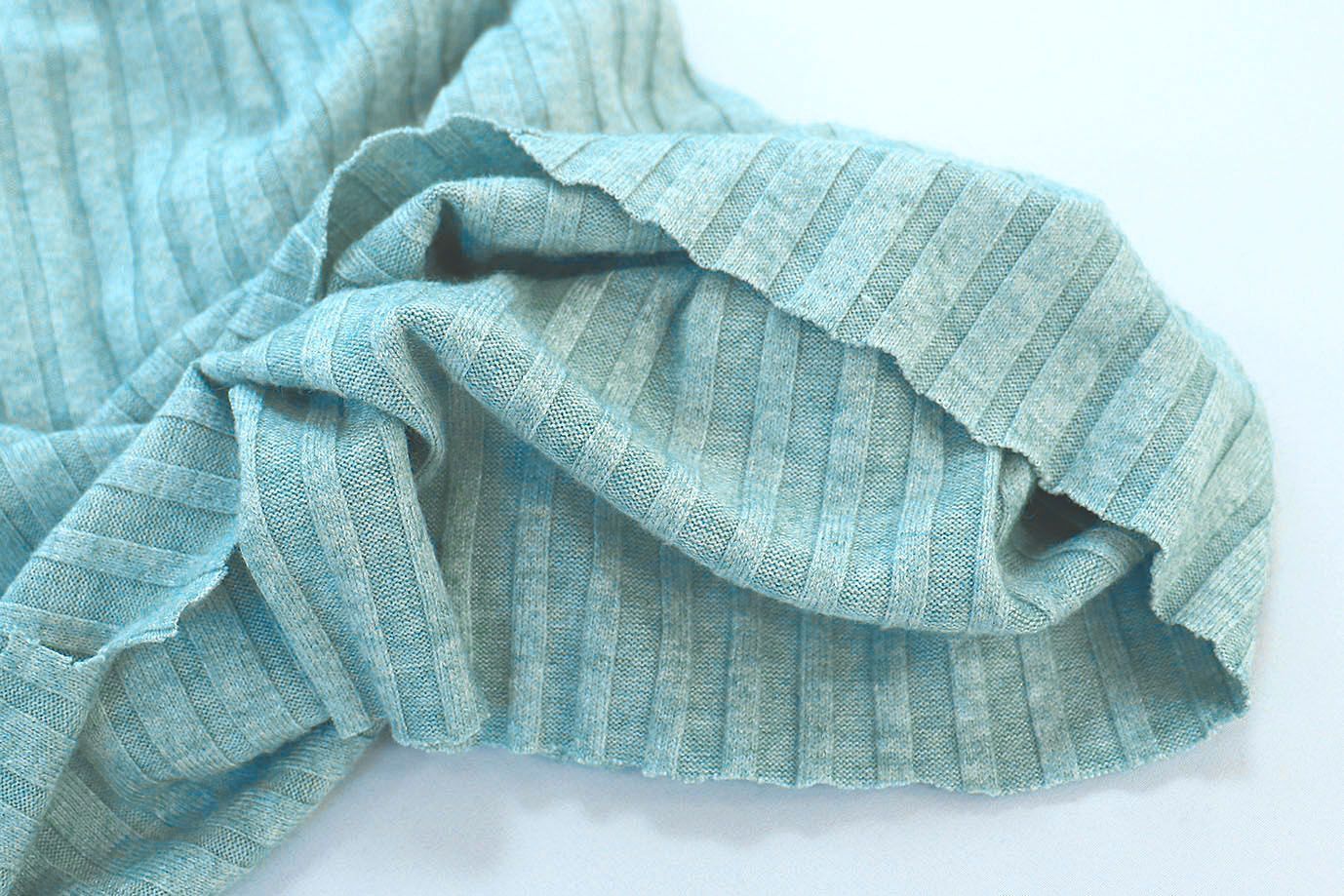 Трикотаж "Лапша"/мятный 3237-PY/C#13 (EU4302)