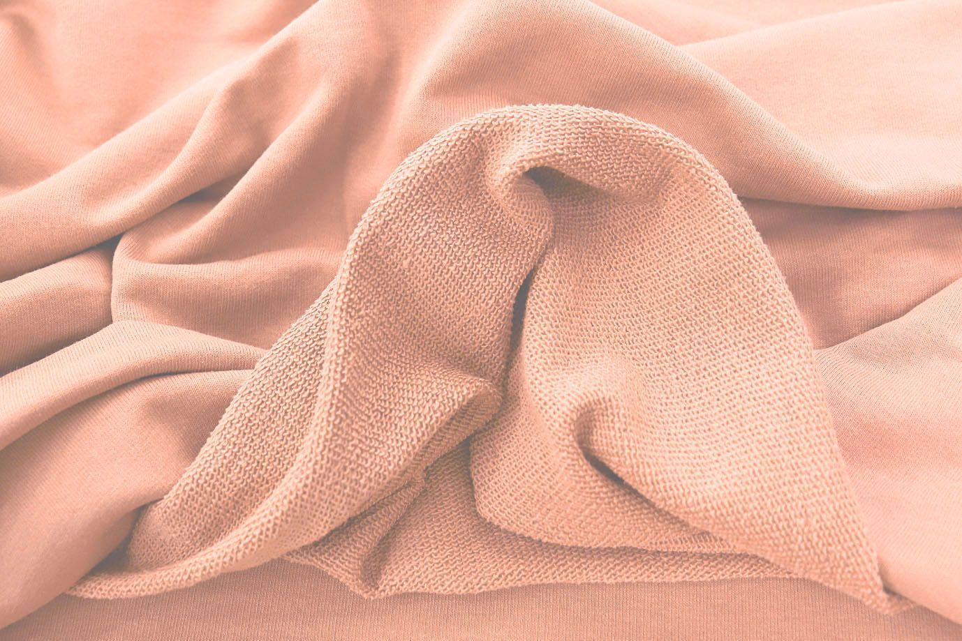 Трикотаж футер 3х нитка с петлей/оранжевый 0363/D#петля/C#оранжевый 14-1318TPX