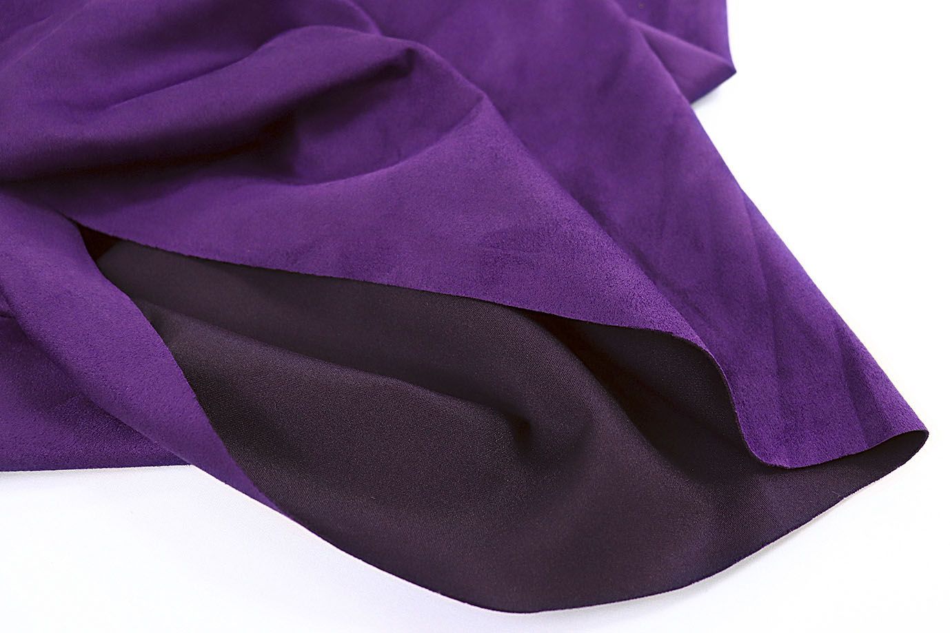 Замша на дайвинге/фиолетовый SSR-722/C#15 (15906)