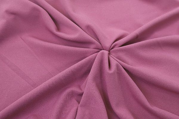 Трикотаж "Скуба" креп/темно-розовый 2760-PY/C#7 (3919)